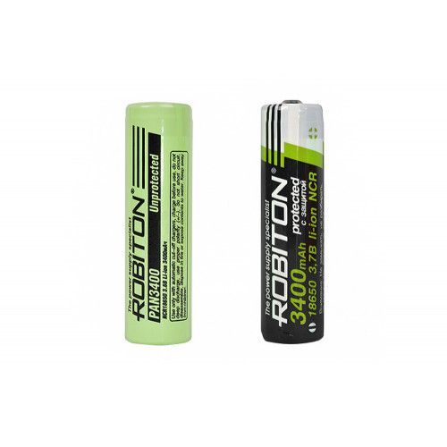 Аккумулятор Robiton PAN3400 18650 3400 mAh