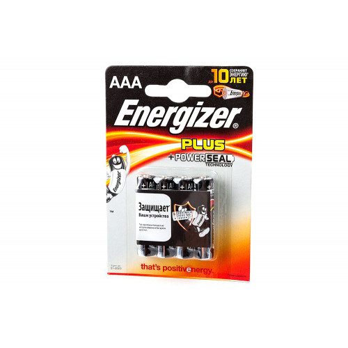 Элемент питания Energizer Plus+Power Seal LR3 ААА