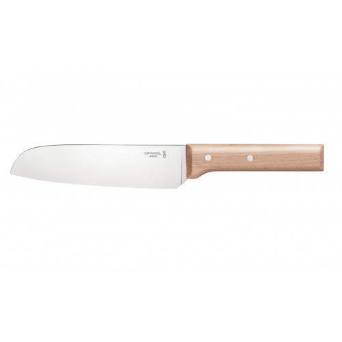 Нож кухонный Opinel №119 VRI Parallele Santoku (нерж. бук)