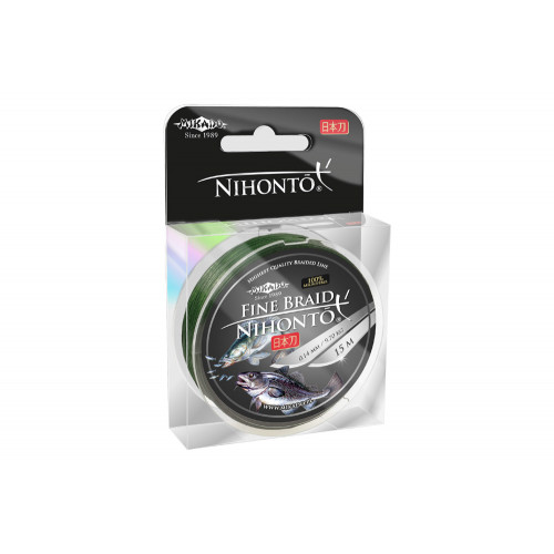 Шнур плетеный Mikado Nihonto Fine Braid Orange 150м.