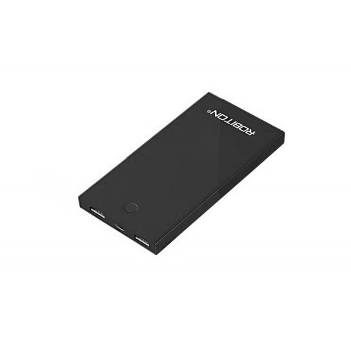 Внешний аккумулятор Robiton Power Bank LP8.6-K Soft Touch черный BL1
