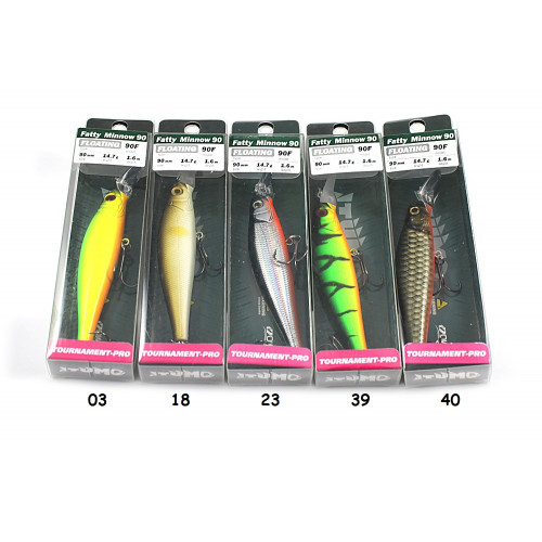 Воблер ITUMO Fatty Minnow 90F, 14.7г 1.6м