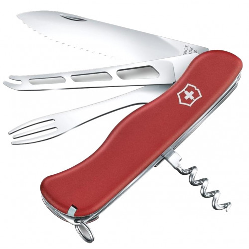 Перочинный нож Victorinox Cheese Master 0.8313.W 111мм красный