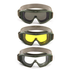 Очки защитные СЛЕДОПЫТ TACTIC со сменными линзами: grey, yellow, clear