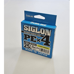 Леска плетеная SUNLINE SIGLON PEх4 150м