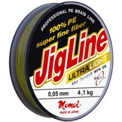 Леска плетеная Momoi JigLine Ultra PE 100м хаки