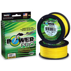 Леска плетеная Power Pro Hi-Vis Yellow 135м.