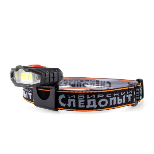 Фонарь для кепки СИБИРСКИЙ СЛЕДОПЫТ-Протон 1 COB+2 LED